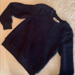 Tory Burch Sherpa Fleece Pullover